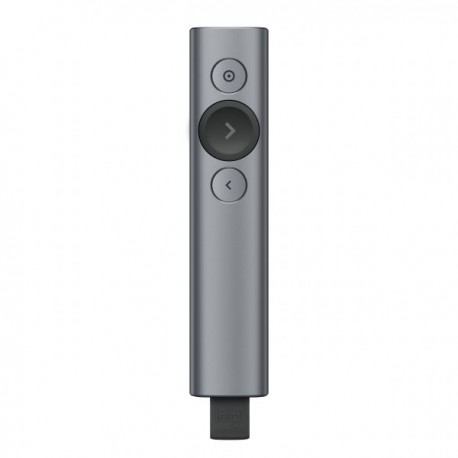 PRESENTADOR INALAMBRICO LOGITECH SPOTLIGHT USB GRIS 910-005216