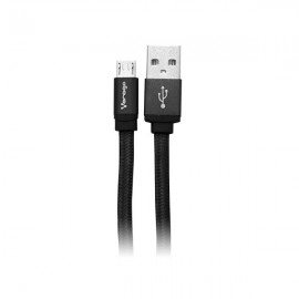 CABLE VORAGO CAB-212 USB A MICRO USB 2 METROS NEGRO