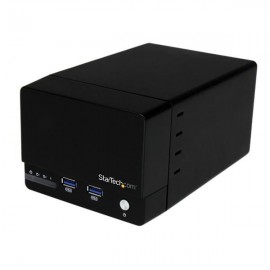 GABINETE USB 3.0 RAID 2 BAHIAS SATA3 3.5" CON HUB STARTECH S352BU33HR