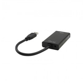 ADAPTADOR VORAGO ADP-204 USB 3.0 A HDMI FULL HD NEGRO