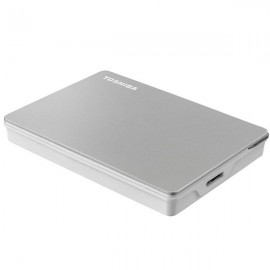DISCO DURO EXTERNO TOSHIBA CANVIO FLEX 2 TB PLATA USB C/3.1 MAC/PC/AND