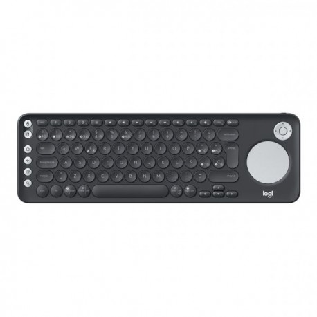 TECLADO SMART TV INALAMBRICO LOGITECH K600 BLUETOOTH, NEGRO 920-008824