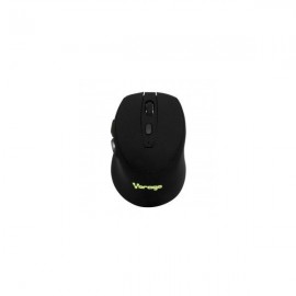 MOUSE INALAMBRICO RECARGABLE VORAGO MO-306-BK 2400 DPI NEGRO