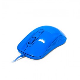 MOUSE VORAGO MO-102 AZUL OPTICO ALAMBRICO 1000/1600 DPI'S USB