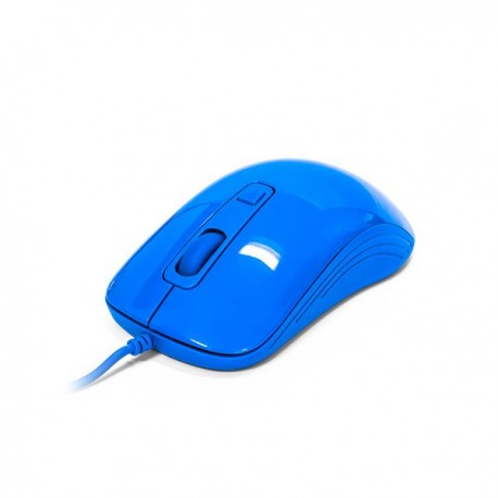 MOUSE VORAGO MO-102 AZUL OPTICO ALAMBRICO 1000/1600 DPI'S USB