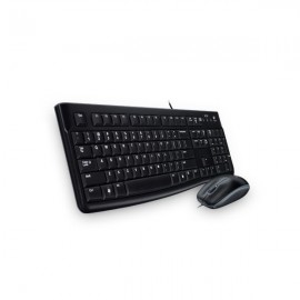 KIT LOGITECH MK120 TECLADO Y MOUSE ALAMBRICO USB (920-004428)