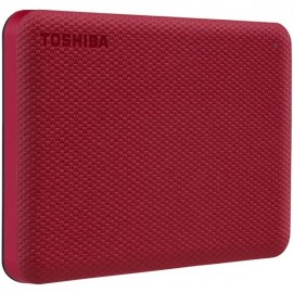 DISCO DURO EXTERNO TOSHIBA 4TB HDTCA40XR3CA ADVANCE V10 ROJO