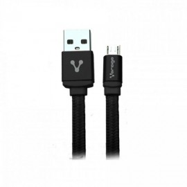 CABLE USB VORAGO CAB-113 NEGRO USB 2 A MICRO USB 1.0 METROS BOLSA