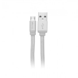 CABLE USB VORAGO CAB-113 BLANCO USB 2 A MICRO USB 1.0 METROS BOLSA