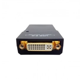 CONVERTIDOR DE VIDEO BROBOTIX 171920 USB A DVI/HDMI/SVGA NEGRO